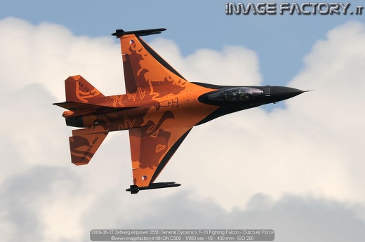 2009-06-27 Zeltweg Airpower 0556 General Dynamics F-16 Fighting Falcon - Dutch Air Force